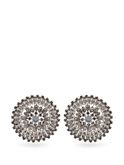 chaine givenchy|Givenchy diamond earrings.